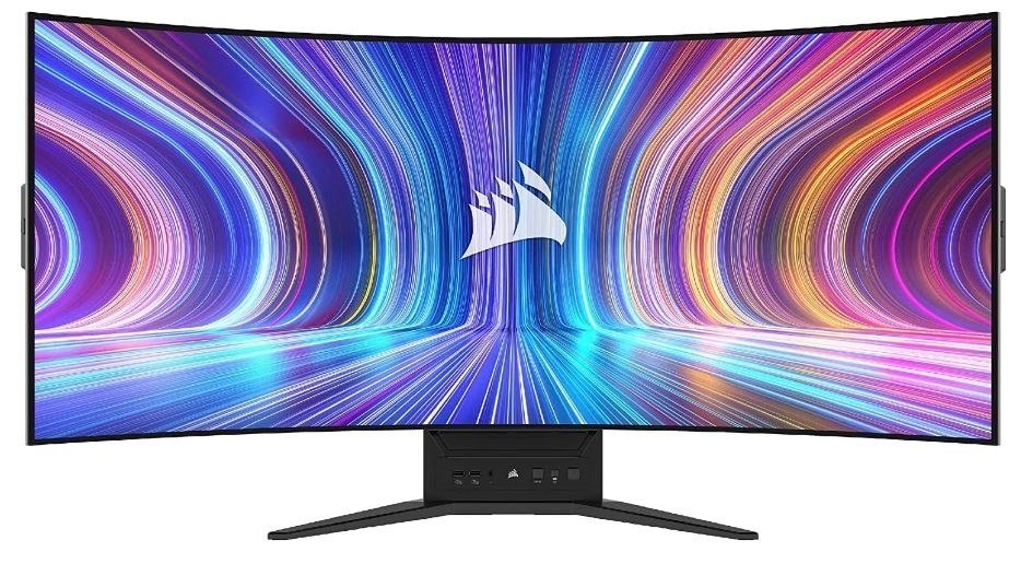 Corsair 45' Xeneon Flex 45WQHD240 3440 X 1440, 240Hz , 0.03MS, G-Sync And FreeSync Premium Ultimate Monitor