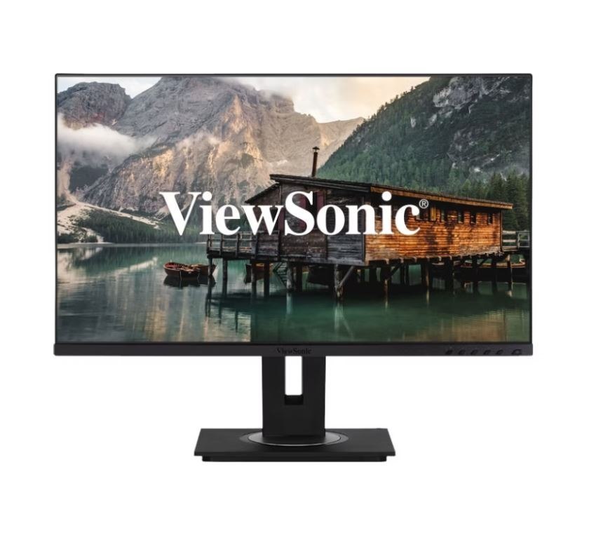 ViewSonic 27' Business Pro Ips 2K 2560 X 1440P Ergonomic Docking With 90W Usb-C, Daisy Chain, Docking, RJ45, 3Y Advance Replacement, Monitor