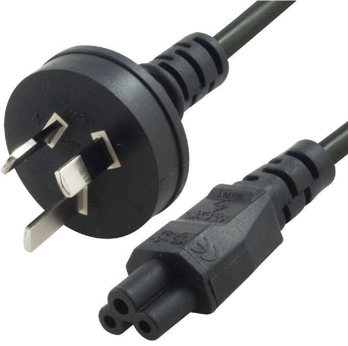 Astrotek Au Power Lead Cord Cable 1.8M/2M - 3-Pin To Cloverleaf Plug RC-3084 320-C5 Mickey Type 240V 7.5A For Notebook Ac Adapter ~Cb8w-Rc-3078C5-Oem