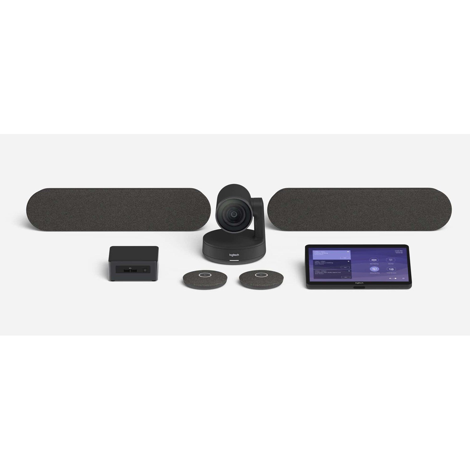 Logitech Tap w/ Rally PLUS Ultra-HD Conference Cam + Teams Rooms PC & Mounting Kits