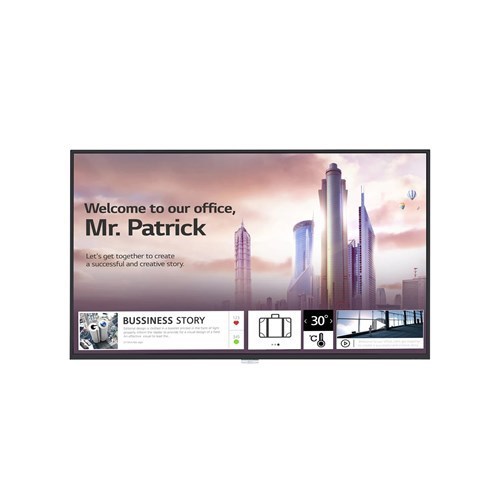 LG Digital Display (Uh5f) 65" Uhd Led, 500Nits, Dvi, DP, Hdmi(3), SPKR, Web O/S, 24/7, 3YR