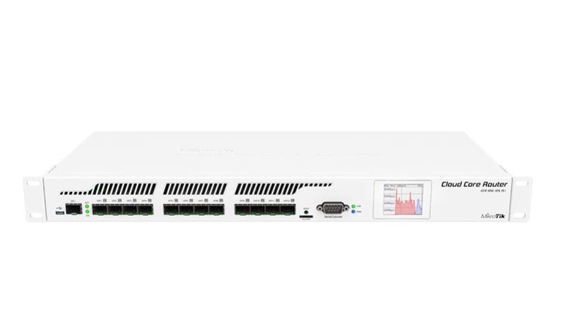 MikroTik CCR1016-12S-1S+ Gigabit Fibre Router