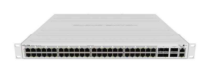 MikroTik CRS354-48P-4S+2Q+RM 48 Port Gigabit Poe Switch With 40G QSFP+ Fibre Ports