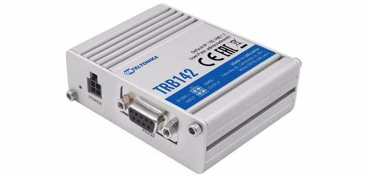 Teltonika TRB142 Industrial RS232 To 4G Lte IoT Gateway