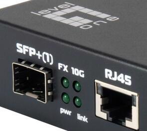 Level One 10 Gigabit To SFP+ Media Converter