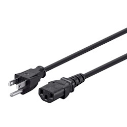 Monoprice Power Cord Cable W/ 3 Conductor 10FT