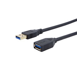 Monoprice Usb 3.0 A/A M to F Extension Cable 6FT