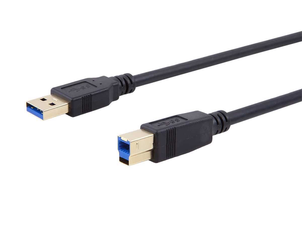 Monoprice Select Series Usb 3.0 Type-A To Type-B Cable - Black - 6FT
