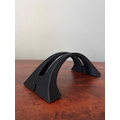 Vertical Laptop Stand with space for Docking Station (Black)