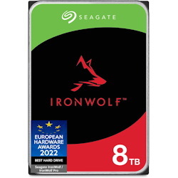 Seagate IronWolf 8TB NAS Internal Hard Drive HDD – 3.5 Inch SATA 6Gb/s 7200 RPM 256MB Cache for RAID Network Attached Storage