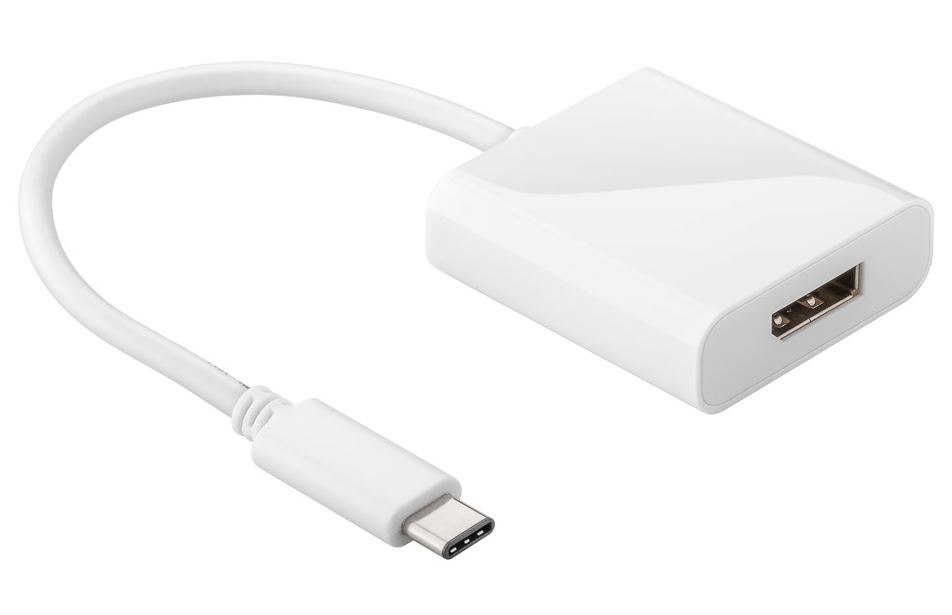 Astrotek Usb3.1 Type-C Usb-C To DP DisplayPort Converter Adapter Cable For MacBook Pro Retina Chromebook Pixel Thunderbolt 3 & More Supports 4K Uhd