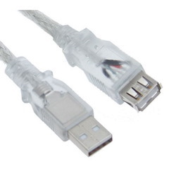Astrotek Usb 2.0 Extension Cable 3M - Type A Male To Type A Female Transparent Colour RoHS ~Cbat-Usb2-Aa-5M