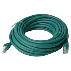 8Ware Cat6a Utp Ethernet Cable 15M Snagless Green