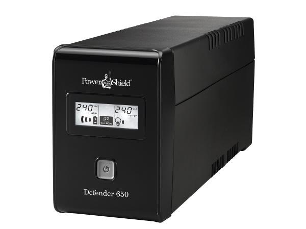 PowerShield Defender 650Va / 390W Line Interactive Ups With Avr, Australian Outlets And User Replaceable Batteries.