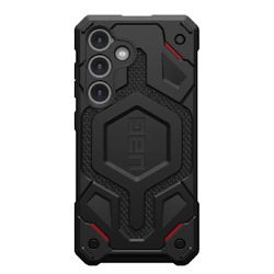 Uag Monarch Kevlar Samsung Galaxy S24 5G (6.2') Case - Black (214411113940), 20 FT. Drop Protection (6M), Multiple Layers, Tactical Grip, Rugged