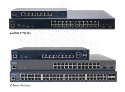 Datto E8 8 PoE Port Switch