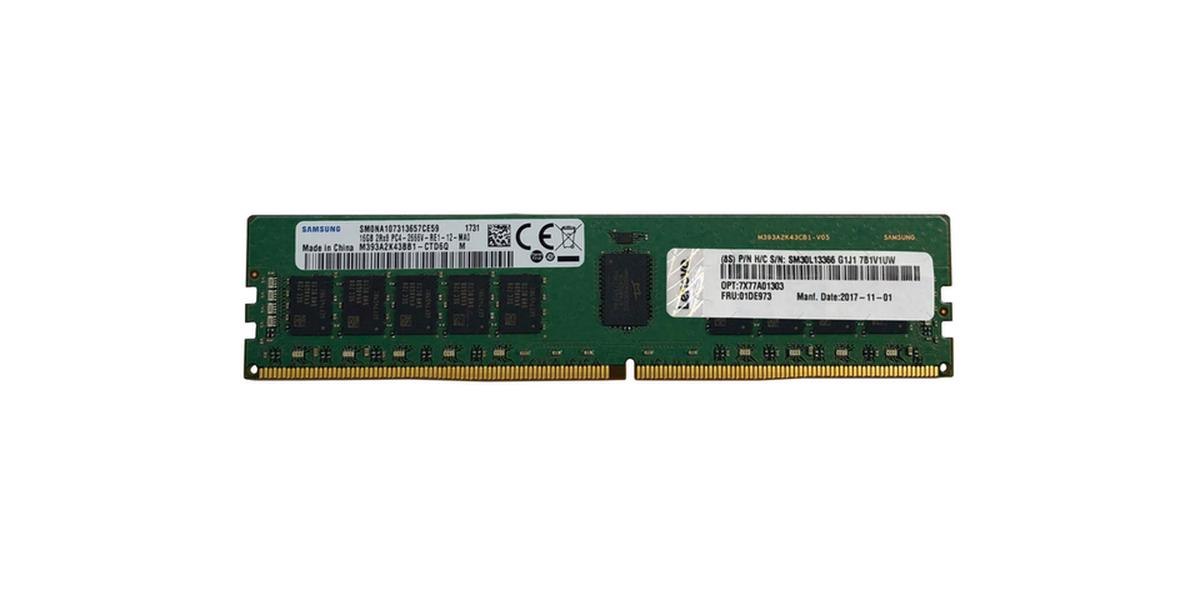 Lenovo RAM Module - 32 GB - DDR4-3200/PC4-25600 DDR4 SDRAM - 3200 MHz Dual-rank Memory - 1.20 V