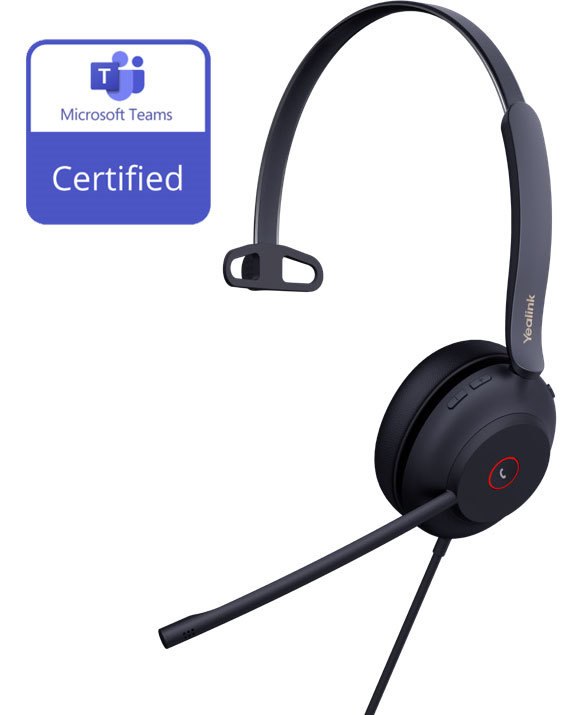 Yealink Wired Mono Headset