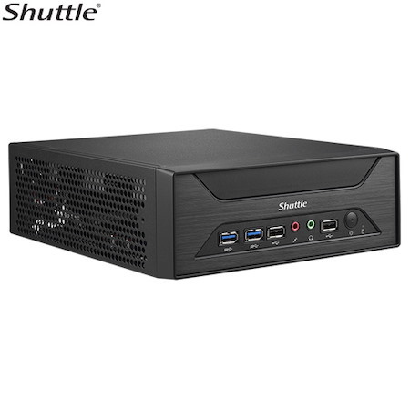 Shuttle XH270 Slim Mini PC 3L Barebone - Support Intel KBL&SKY Cpu, 4X 2.5' HDD/SSD Bay (Raid), 2xLAN, Hdmi, DP, Vga, RS232, 2xDDR4,  M.2 2280, 120W
