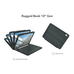 ZAGG Rugged Book Keyboard for Apple iPad 10.9 10th Gen