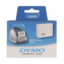 Dymo (SD11354/S0722540) Multi-Purpose, Paper/White 57MM X 32MM, 1 Roll/Box, 1000 Labels/Roll