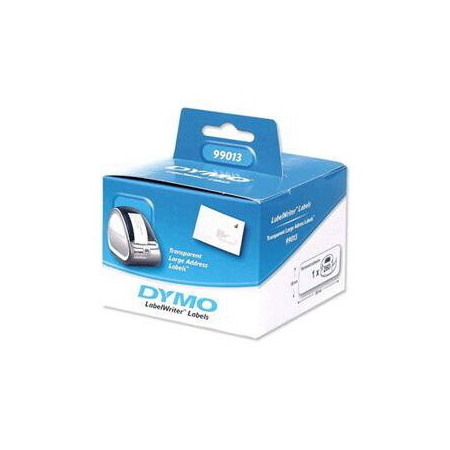 Dymo (SD99013/S0722410) Large Address - Plastic/Clear 36MM X 89MM 1 Roll/Box. 260 Labels/Roll