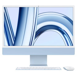 Apple CTO 24-inch iMac with Retina 4.5K display: Apple M3 chip 16GB Unified Memory 512GB SSD Blue