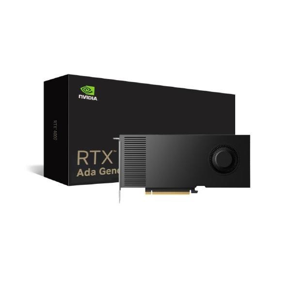 Nvidia RTX 4000, 20GB, GDDR6 160-Bit, 280GB/S, Pcie Gen4 X 16, Single Slot, 4X Mini Displa