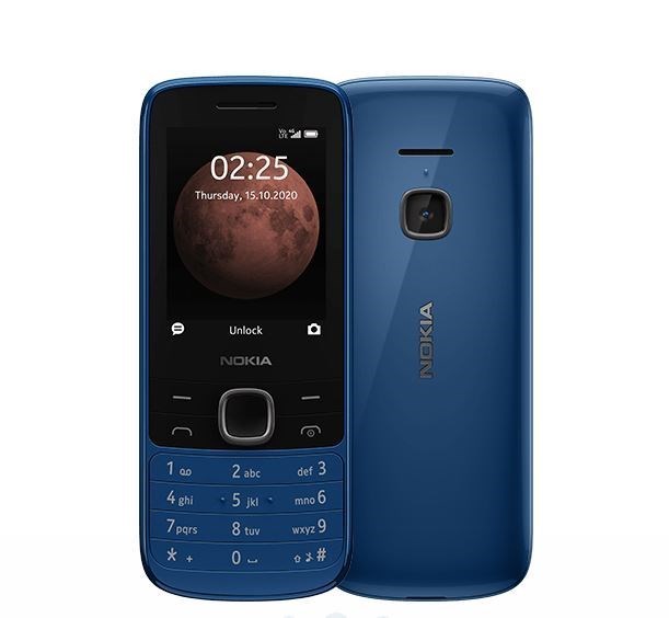 Nokia 225 4G (2024) 128 MB Feature Phone - 2.4" TFT LCD QVGA 240 x 320 - Cortex A71 GHz - 64 MB RAM - 4G - Dark Blue