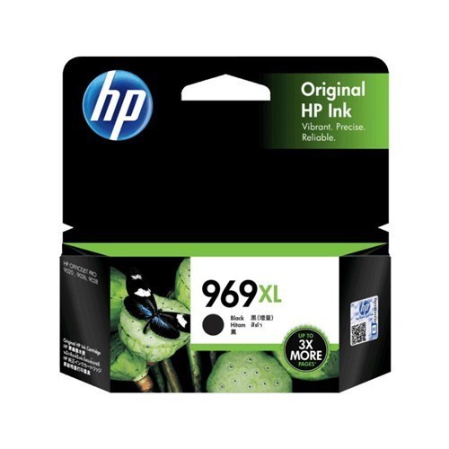 HP 969XL Original High Yield Inkjet Ink Cartridge - Black Pack