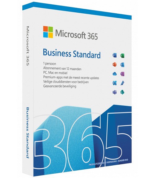 Microsoft 365 Business Standard - Box Pack - 1 User, 5 Device - 1 Year