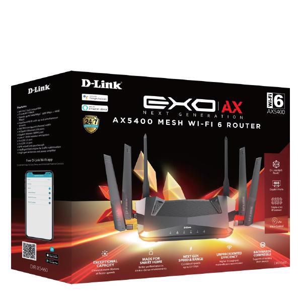 D-Link Exo Ax Ax5400 Mesh Wi-Fi 6 Router