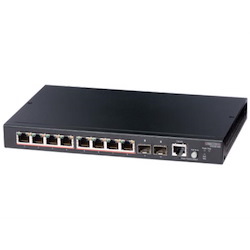 Edgecore Networks 8-Port Gigabit Managed PoE Switch 2 SFP 802.3Af / 802.3At PoE 65W