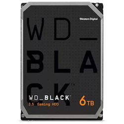 Western Digital WD Black 6TB 128MB Sata3 3.5" 7200RPM 256MB HDD 5Yr WTY.
