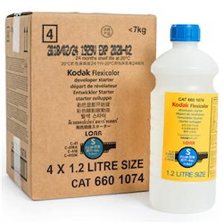 Kodak Flexicolour Developer Starter 1.2 Litre (Box Of 4)