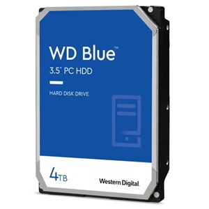 Western Digital WD Blue 4TB Sata 3.5" 5400RPM 256MB HDD 2Yr Warranty