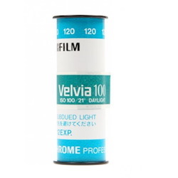 Fujifilm Velvia 100 120-12 Film 5PK