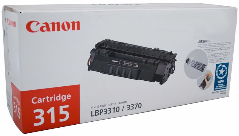 Canon CART315 Original Laser Toner Cartridge - Black Pack