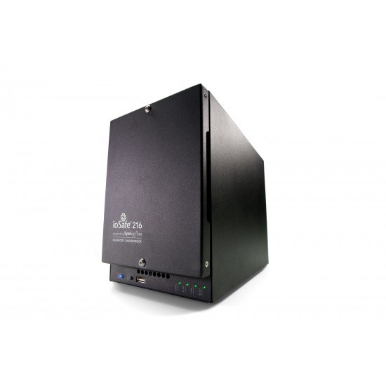 ioSafe 216 Nas - 2TB (1TBX2), WD Red HDD Fireproof Waterproof, 1YR Basic.