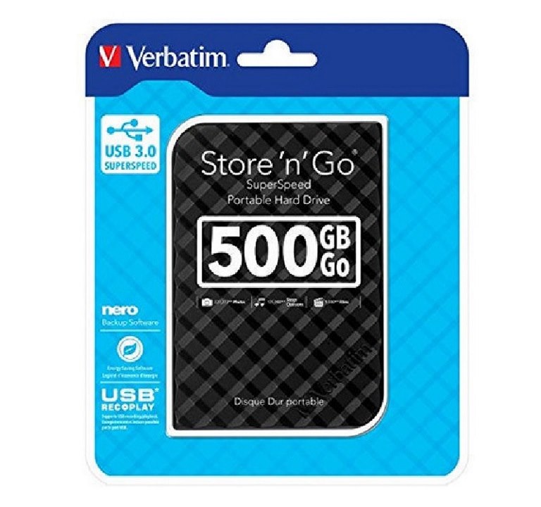 Verbatim 2.5' Mobile HD 500GB