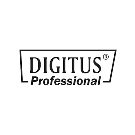 Digitus S-FTP Cat6a Patch Lead - 0.5M Black