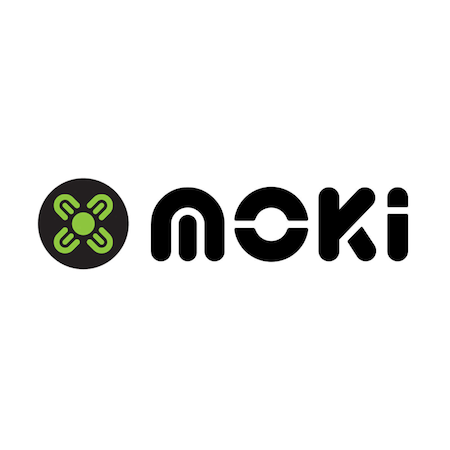 Moki Acc-Hpncbk Over Ear Headphones - Noise Cancelling - Black