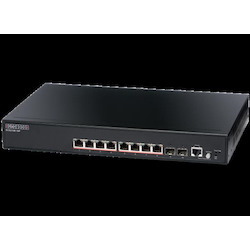 Edgecore Networks 8-Port Gigabit Managed PoE Switch 2 SFP 802.3Af / 802.3At PoE 125W