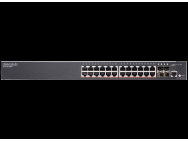 Edgecore Networks 24-Port Gigabit Managed PoE Switch 4 SFP 802.3Af / 802.3At PoE 384W