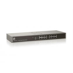 Level One 16-Port Rackmount Ethernet Switch 10/100/1000 MBPS (Gigabit)