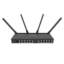 Mikrotik Router With 10X GigE RJ45 1X 10GigE SFP+ Port 802.11A/B/G/N/Ac WiFi