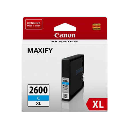 Canon PGI-2600XLC Original Inkjet Ink Cartridge - Cyan Pack