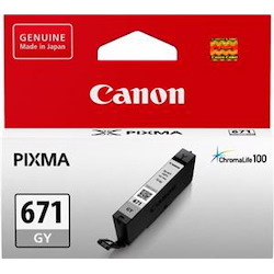 Canon CLI-671GY Original Inkjet Ink Cartridge - Grey Pack