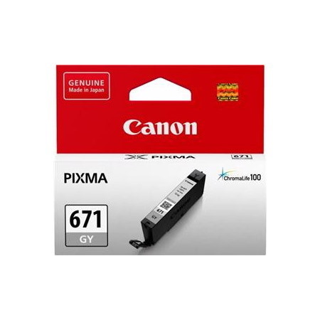 Canon CLI-671GY Original Inkjet Ink Cartridge - Grey Pack