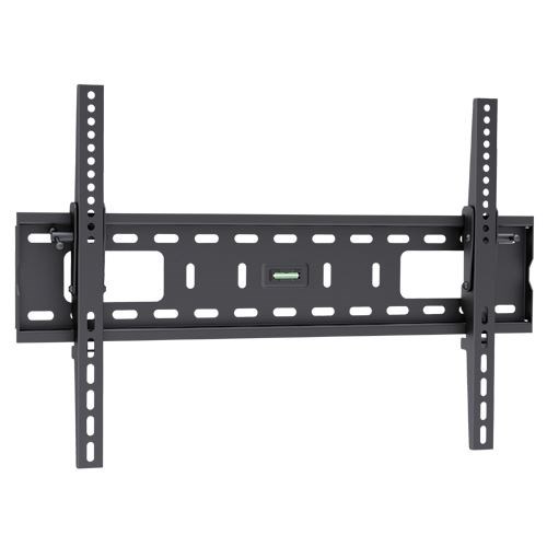 Brateck 37'-75' Tilt Wall Mount Bracket. Max Load: 75KG. Vesa Support Up To: 600X400. Built-In Bubble Level. Curved Display Compatible. Colour: Black.